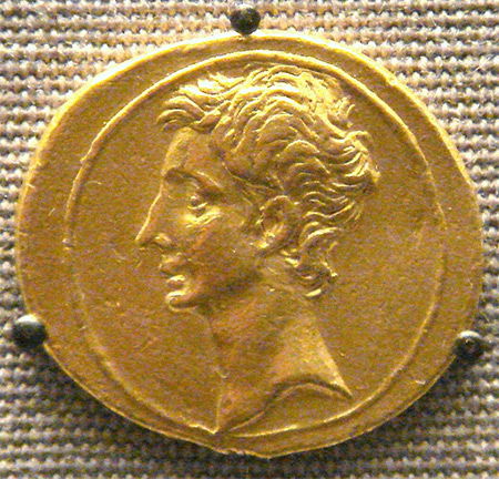 Aureus of Octavian, circa 30 BC, British Museum