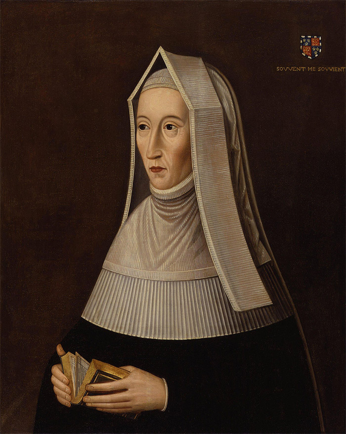 Lady Margaret Beaufort at prayer
