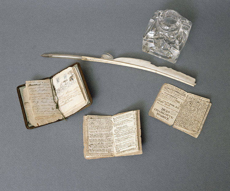 Diaries and day books of the Brontë sisters, Brontë Parsonage Museum, Haworth, West Yorkshire. © Bronte Parsonage Museum, Haworth, Yorkshire / Bridgeman Images