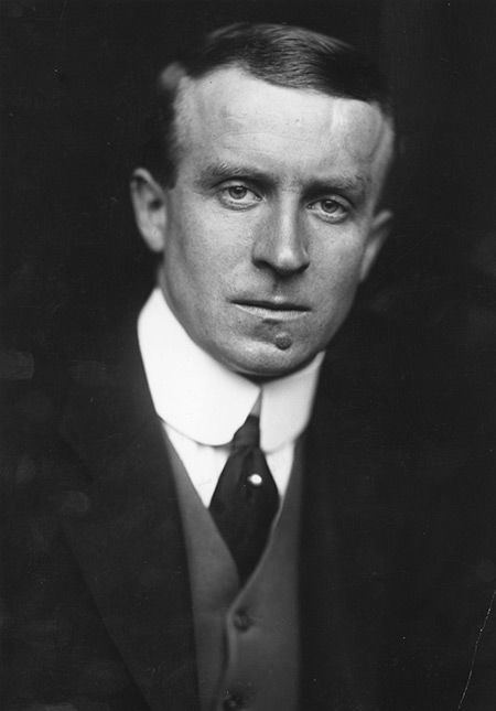 By royal right: John Buchan in 1906.