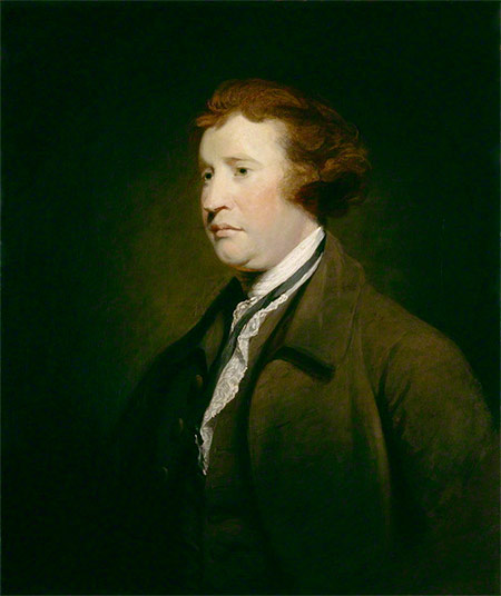Painting of Burke c. 1767-1769