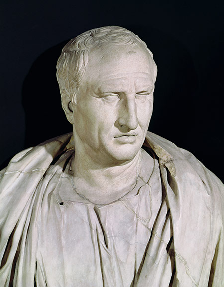 Bust of Marcus Tullius Cicero (106-43 BC), 1st-century BC