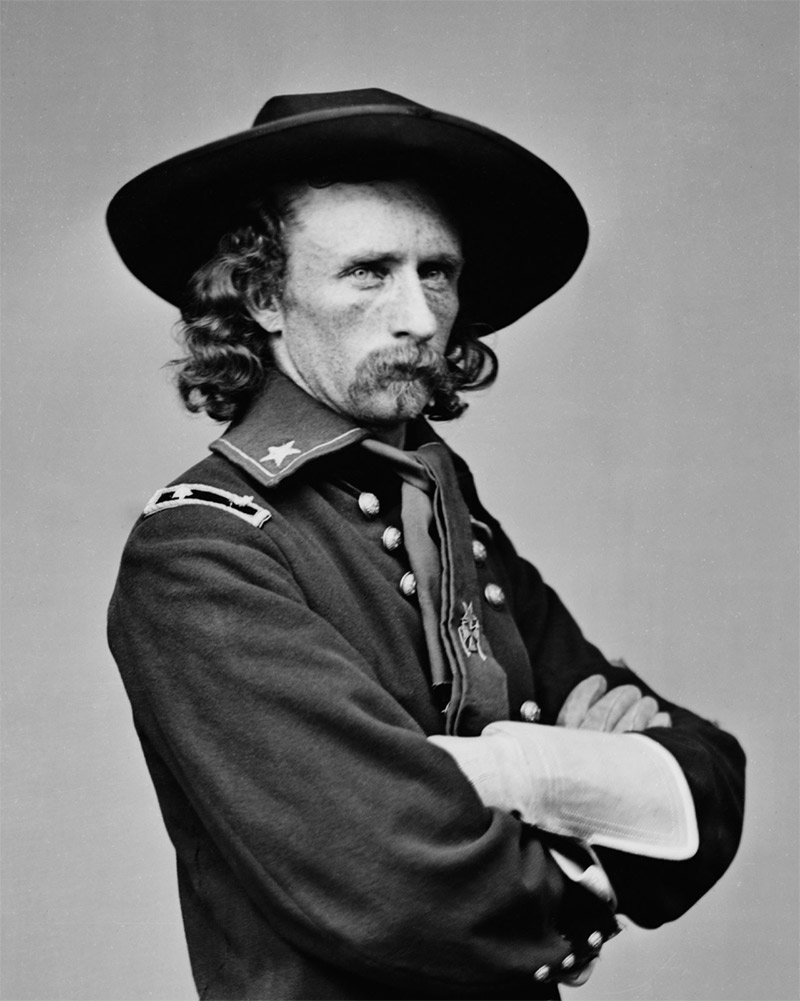 George Armstrong Custer, circa 1865