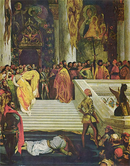 The Execution of Marino Faliero, Eugène Delacroix, 1827 (Wallace Collection)