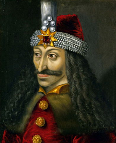 Vlad the Impaler; also known as Vlad Dracula.