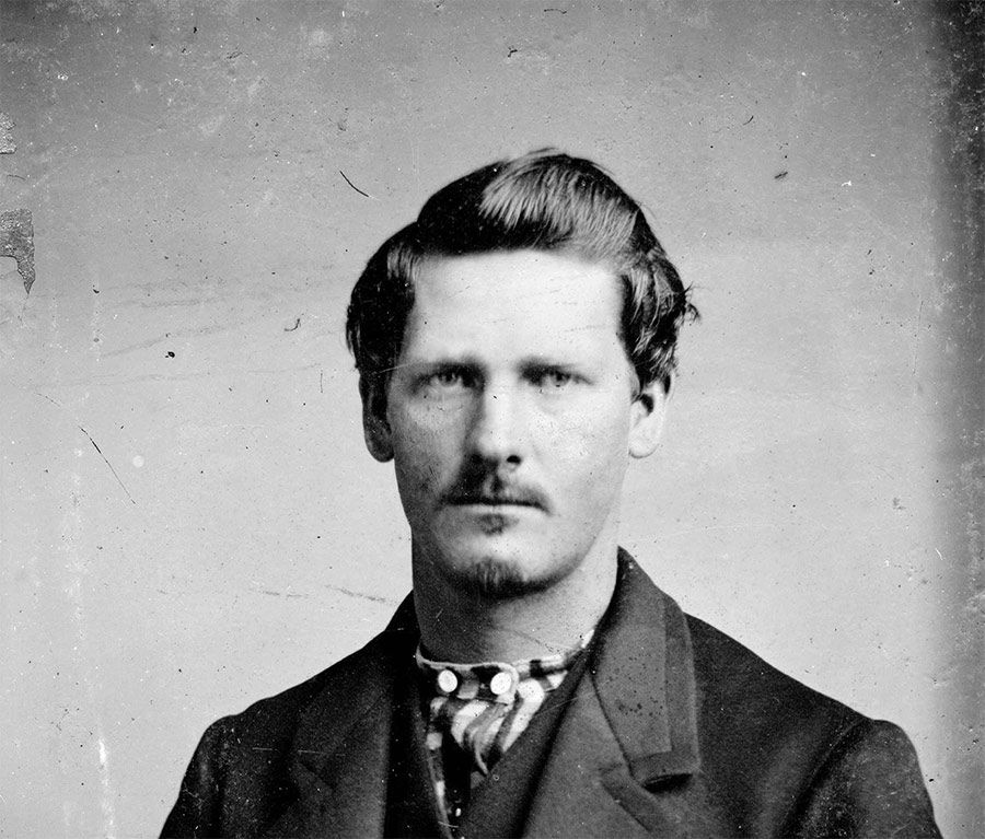 Wyatt Earp at age 21.