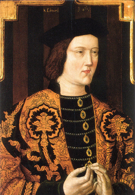 Edward IV c.1520, posthumous portrait from original c. 1470–75