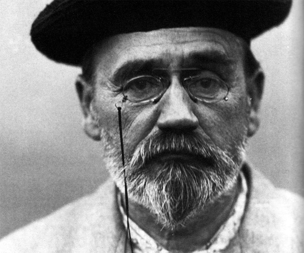 Émile Zola in 1902.