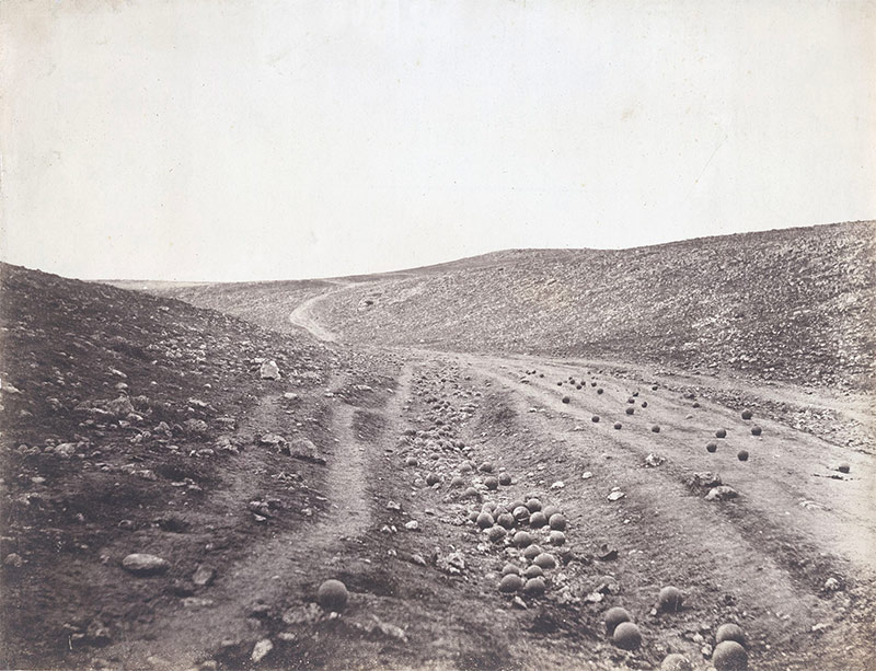 Valley of the Shadow of Death, by Roger Fenton