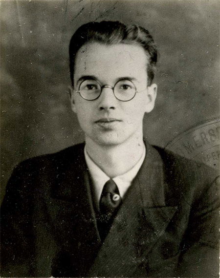 Police photograph of Klaus Fuchs