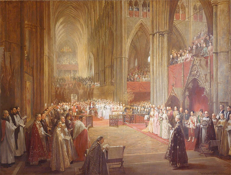 William Ewart Lockhart, Queen Victoria's Golden Jubilee Service, Westminster Abbey, 21 June 1887