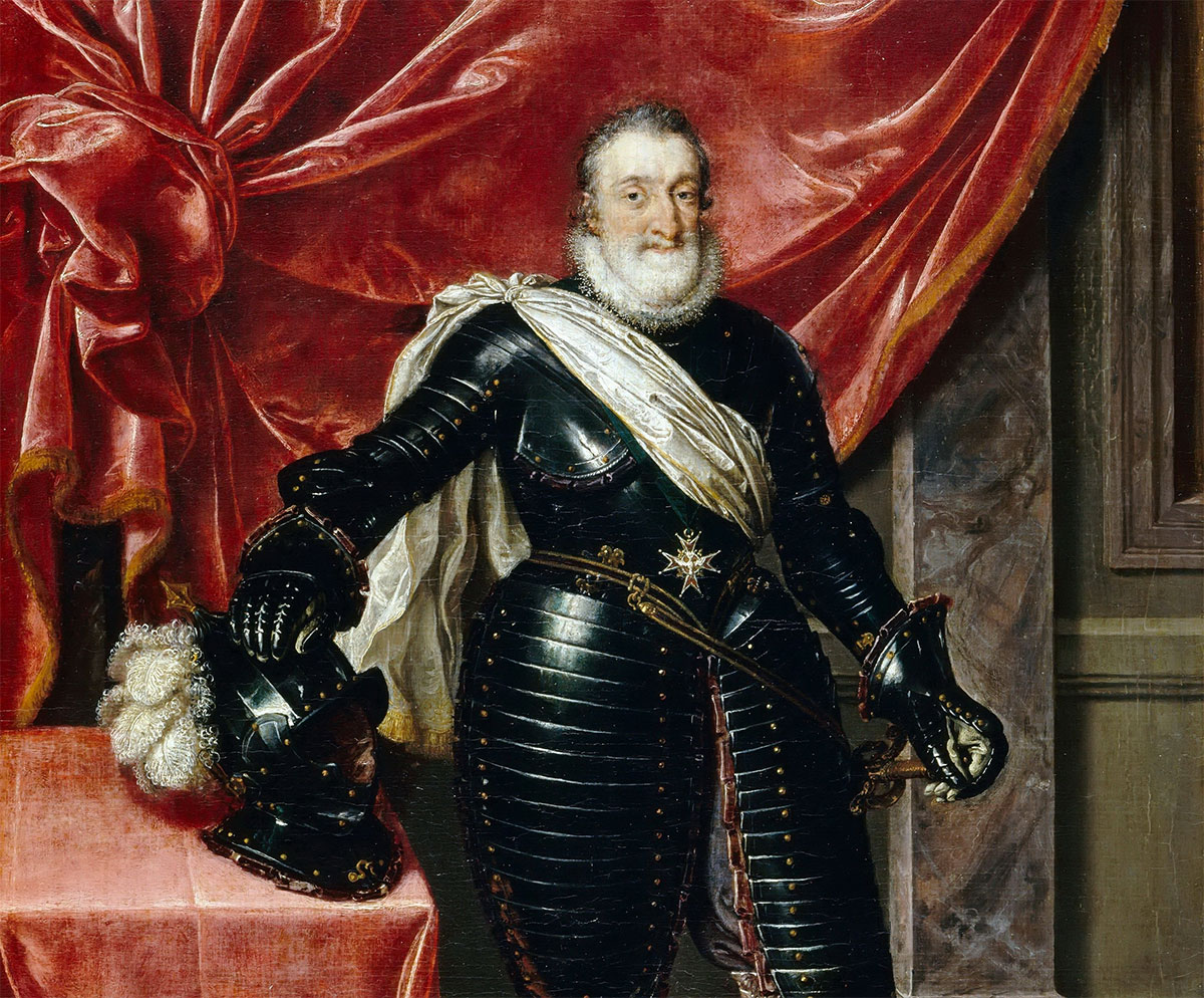 Henry IV of France by Frans Pourbus the Younger.