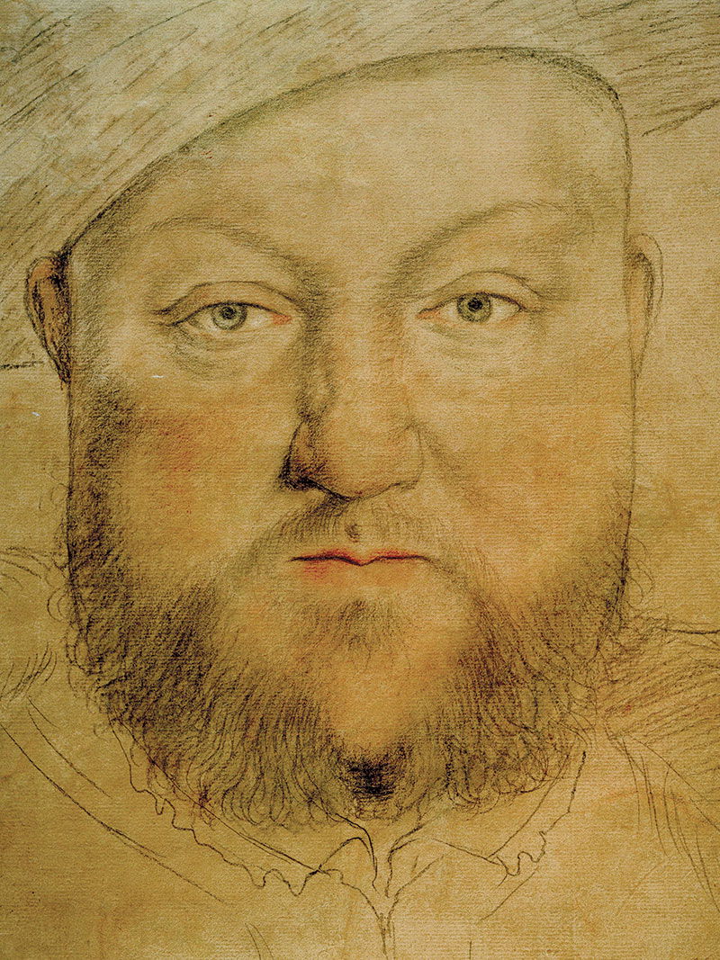 Henry VIII c.1540, by Hans Holbein the Younger.