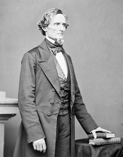 Jefferson Davis in 1861
