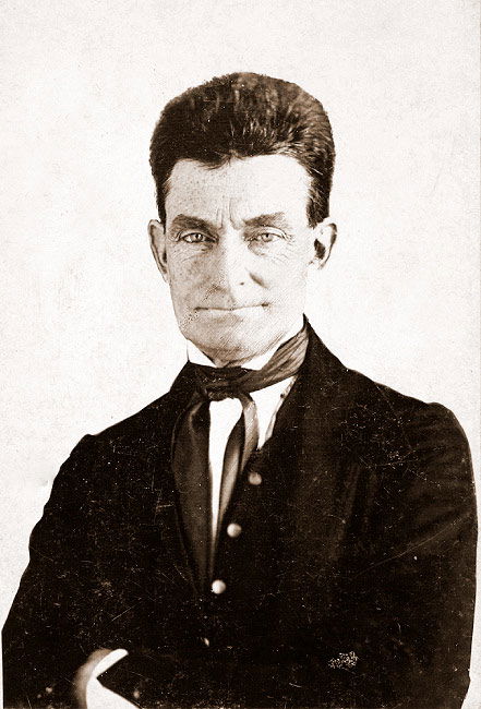 An 1846 daguerreotype of John Brown.