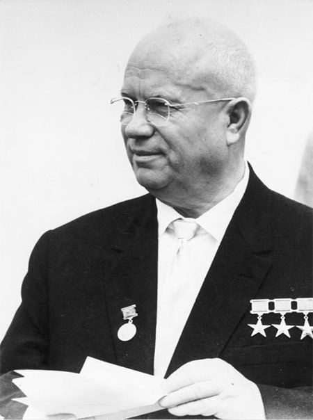 Khrushchev in East Berlin, 1963