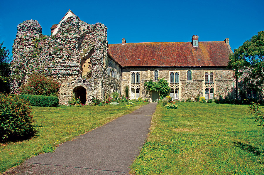 Female foundation: Minster Abbey in Thanet, Kent. (Brian Gibbs/Alamy)