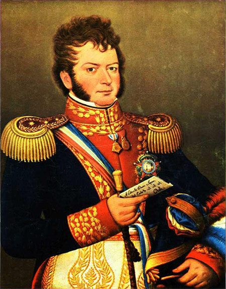 Painting of Bernardo O
