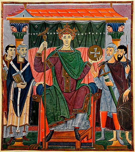 Otto III from the Gospels of Otto III