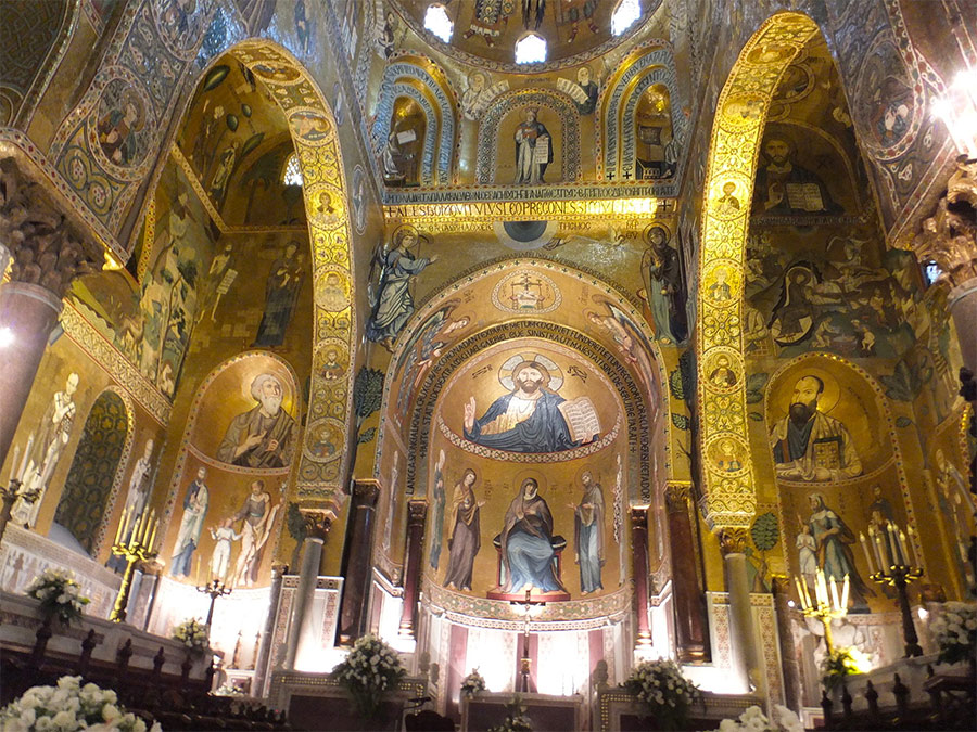 Cappella Palatina, Palermo, Sicily.