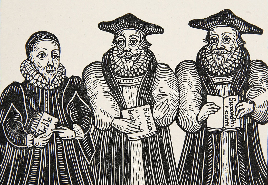 Triple Episcopacie, a puritan satire on Archbishop Laud, 1641.