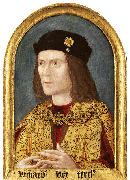 The earliest surviving portrait of Richard (c. 1520, after a lost original)