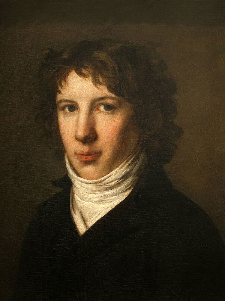 Saint-Just in a portrait by Pierre-Paul Prud