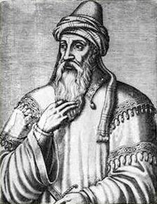 Artistic representation of Saladin.