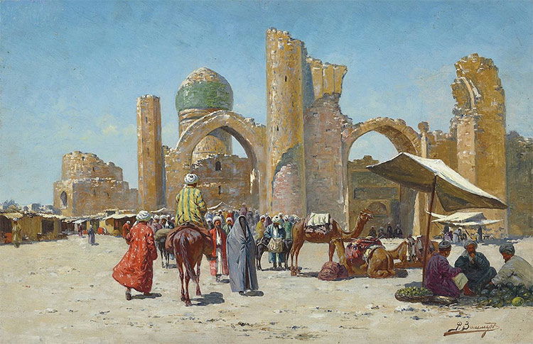 Samarkand, by Richard-Karl Karlovitch Zommer.