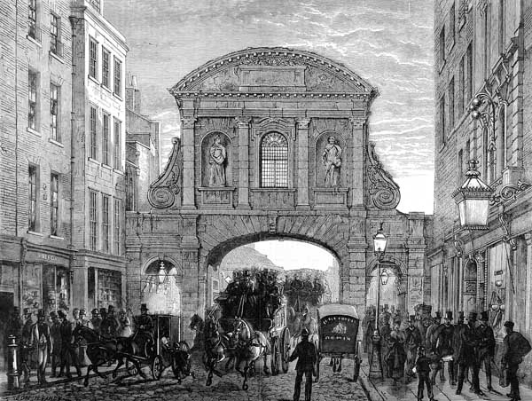 Temple Bar in 1870.