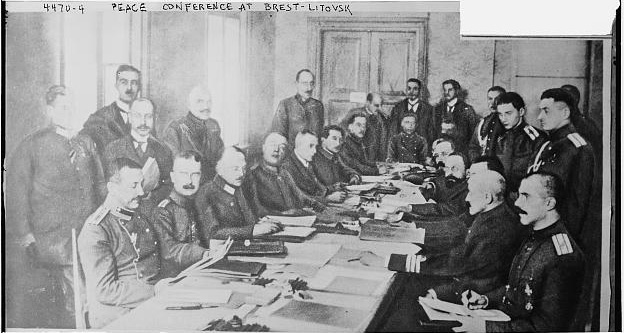 The Treaty of Brest-Litovsk | History Today