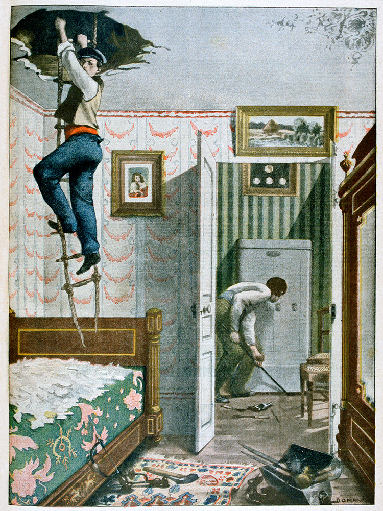 Audacious burglars, 1901.