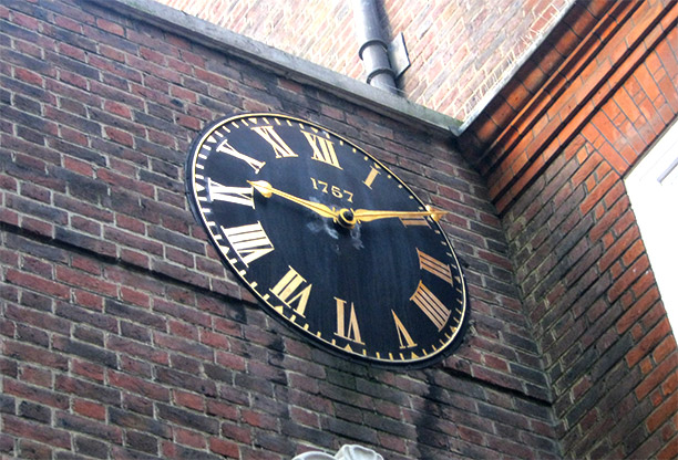An eighteenth-century clock