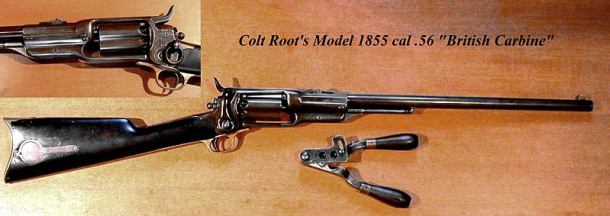 Colt Model 1855 Carbine .56 caliber. Photo / Hmaag