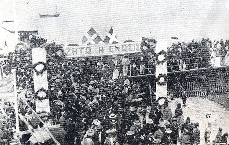 Riot in Cyprus during the 1930s