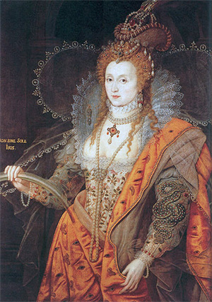 The Rainbow Portrait of Queen Elizabeth I, circa 1600-1602