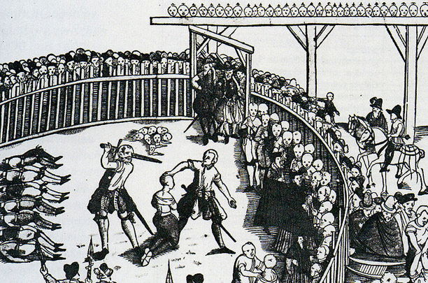 Execution of Pirates in Hamburg, 1573