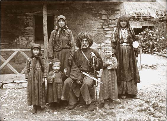 Georgian family, early 20th century
