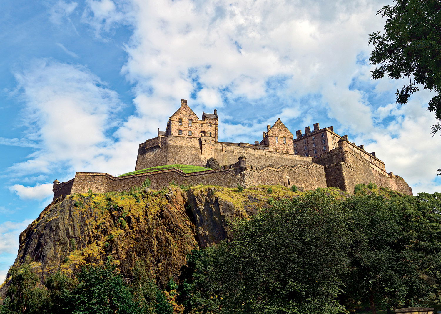 Edinburgh Castle from the west