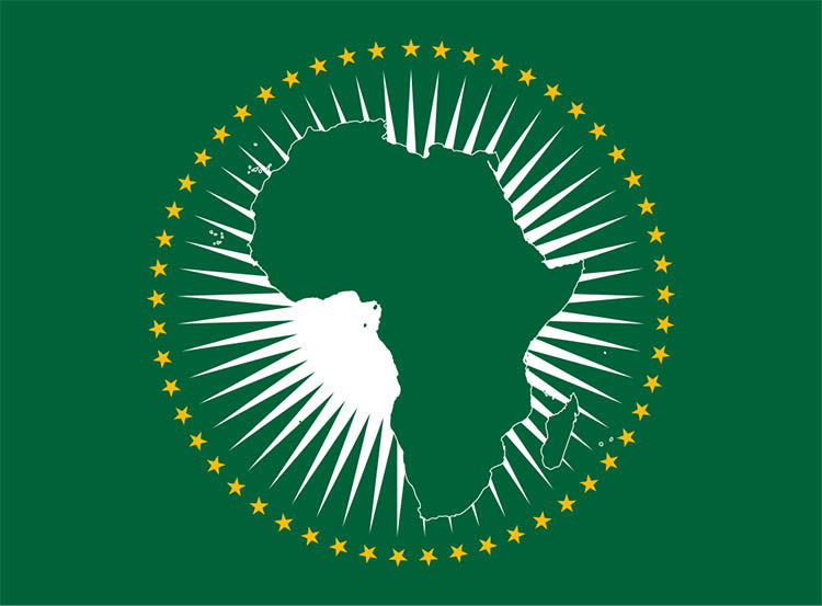 Flag of the African Union.