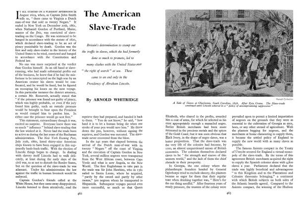 How Arnold Whitridge's article appeared in 1958. Click on the image for a printable PDF version