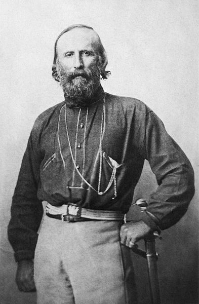 Giuseppe Garibaldi in 1861