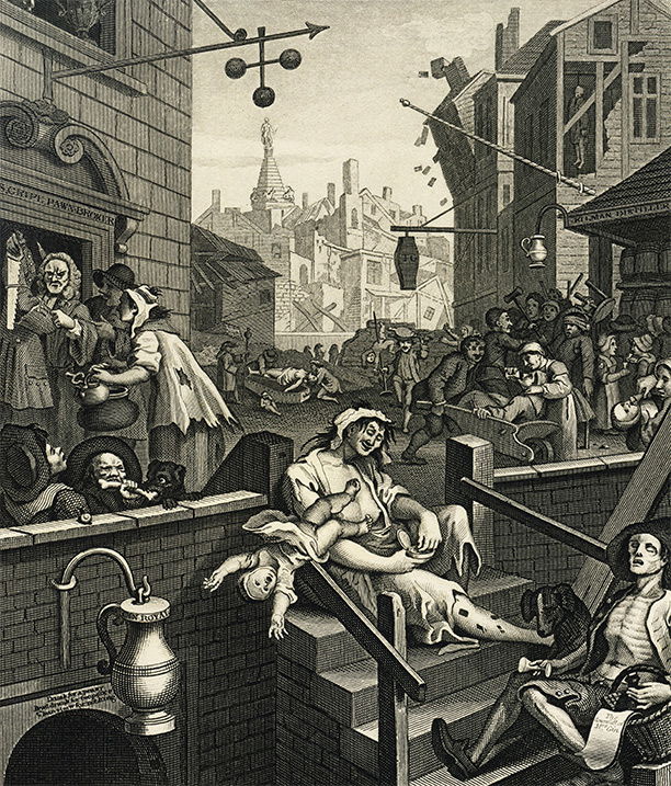 Hogarth's Gin Lane