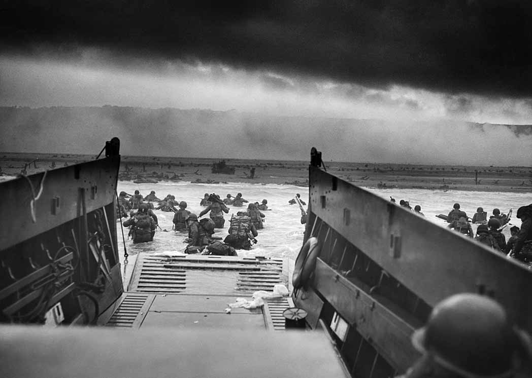 Omaha Beach, June 6, 1944, Robert F. Sargent