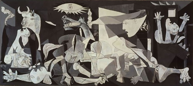 Guernica by Pablo Picasso (1937).