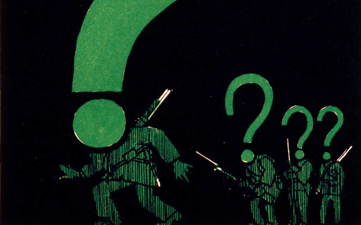 Detail from the cover of Le Mot, 1 May 1915, illustration by Paul Iribe. Photo © Bridgeman Images