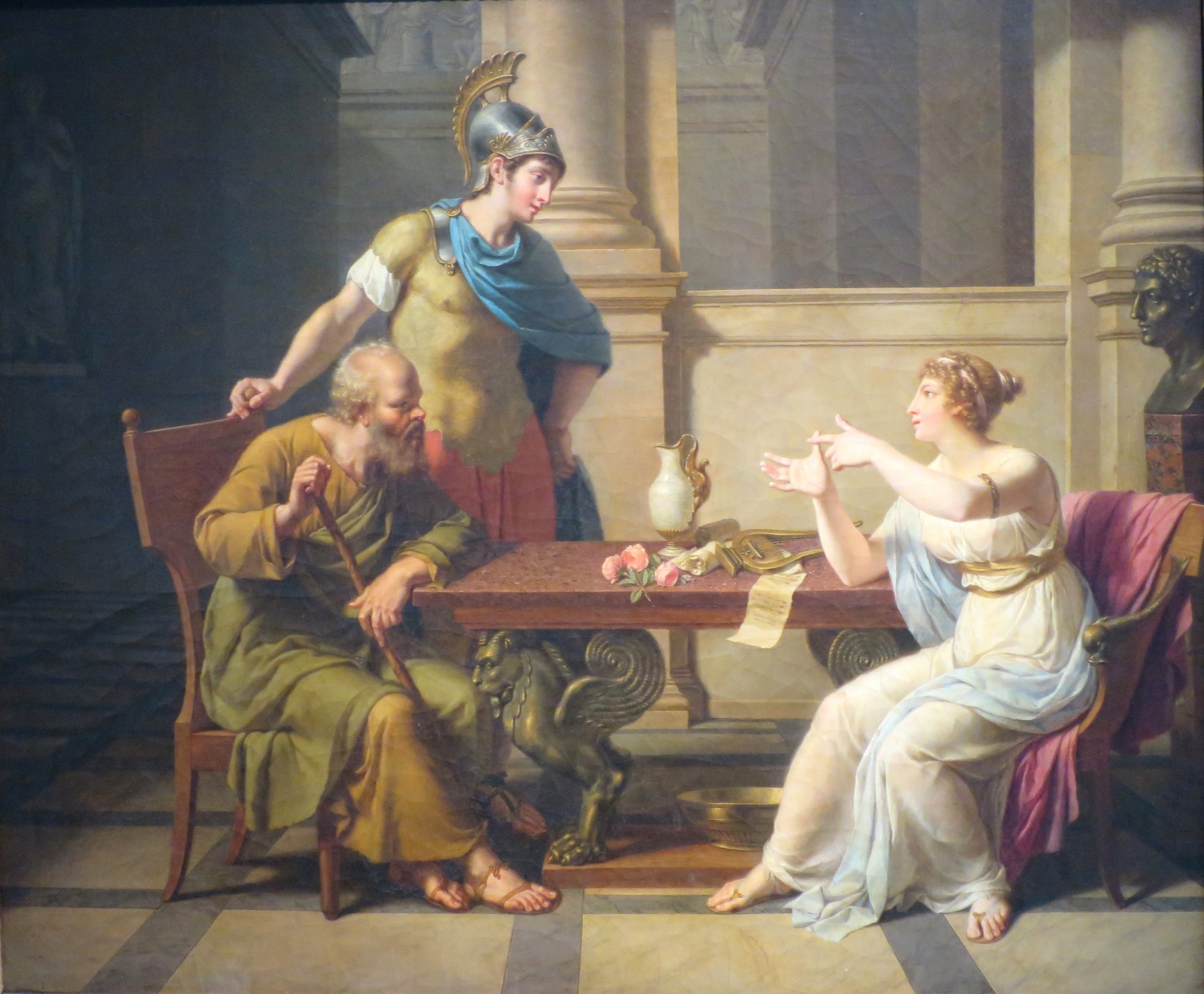 Travels Through Time The Debate Of Socrates And Aspasia
