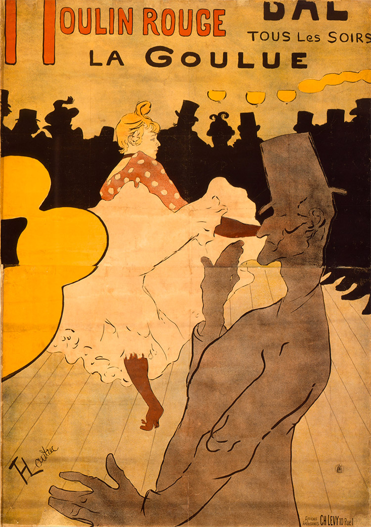Henri de Toulouse Lautrec, Moulin Rouge: La Goulue (1891)