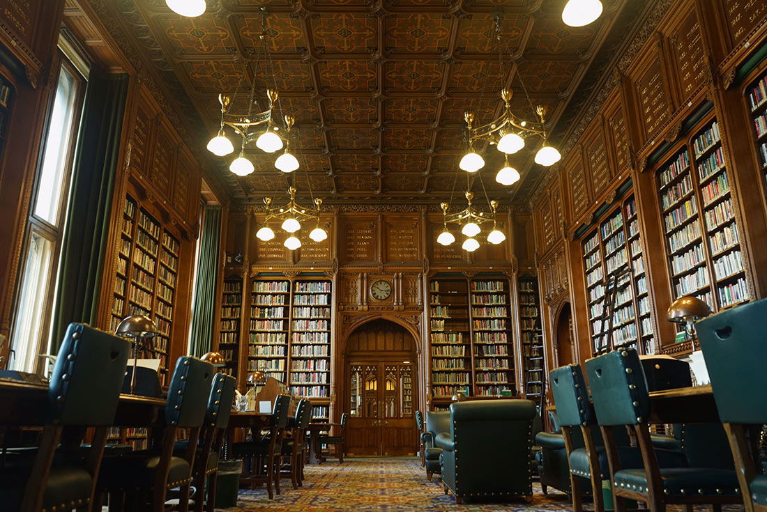 The ‘C Room’ in the Members’ Library.