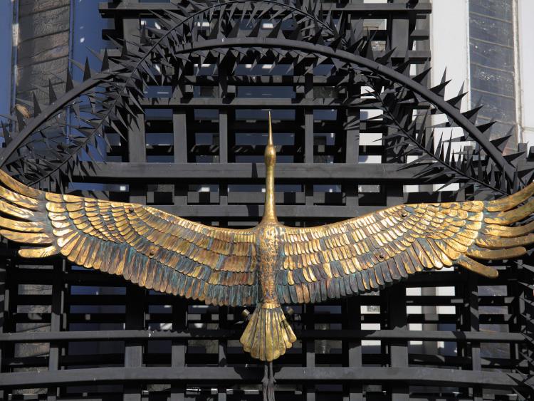 Raw memories: detail from the Holodomor memorial, Kyiv. Ⓒ Tibor Bognar / Alamy